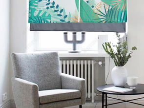 北歐ins風 麋鹿綠葉裝飾畫門簾——紡織藝術的清新模板